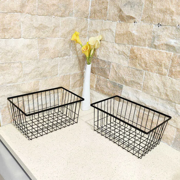 سلة تخزين الأسلاك المعدنية ,metal wire storage basket