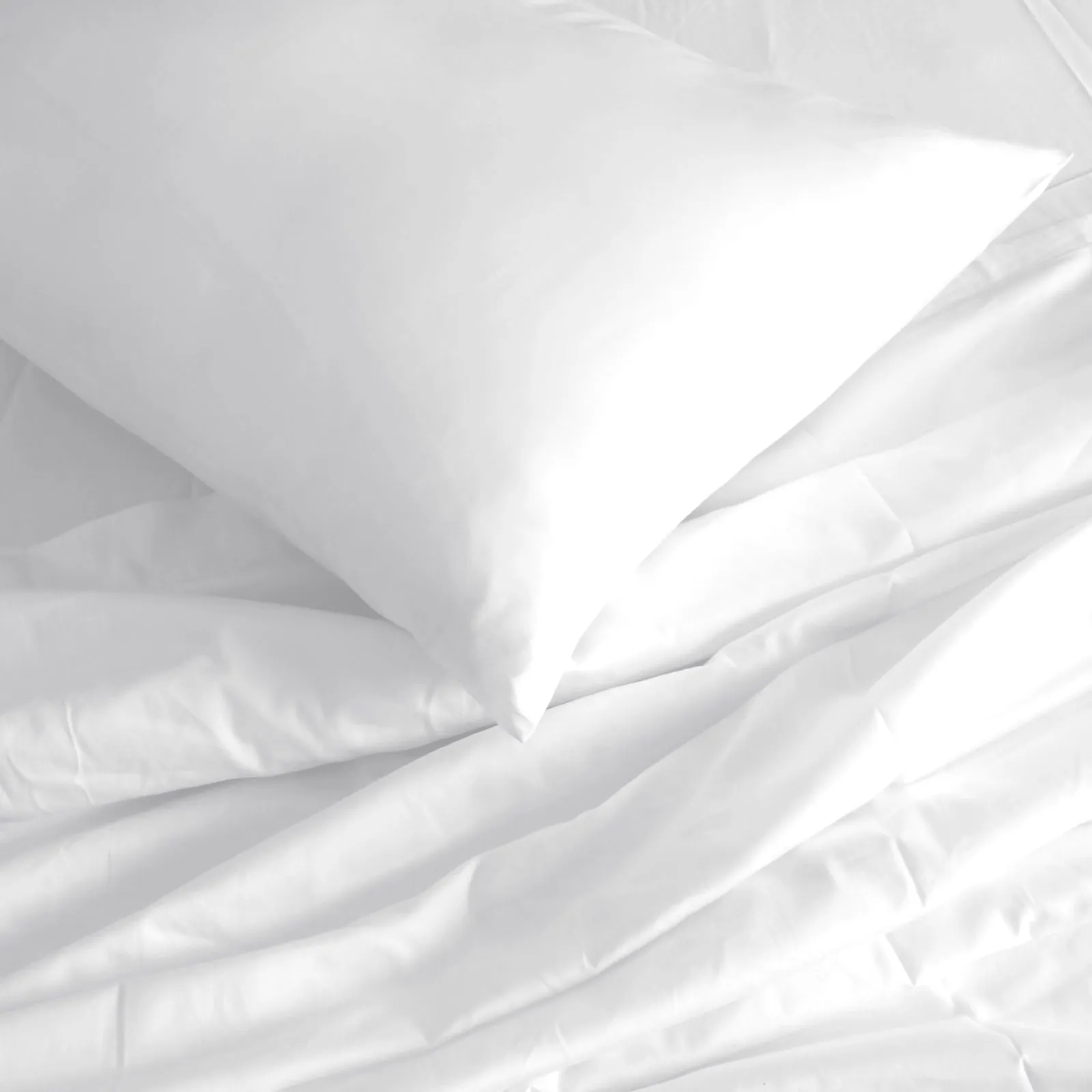 1000 Thread Count Bamboo Cotton Sheet & Quilt Cover Complete Set | King - White