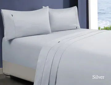 1000TC Egyptian Cotton Sheet Set | 1 Queen | Silver