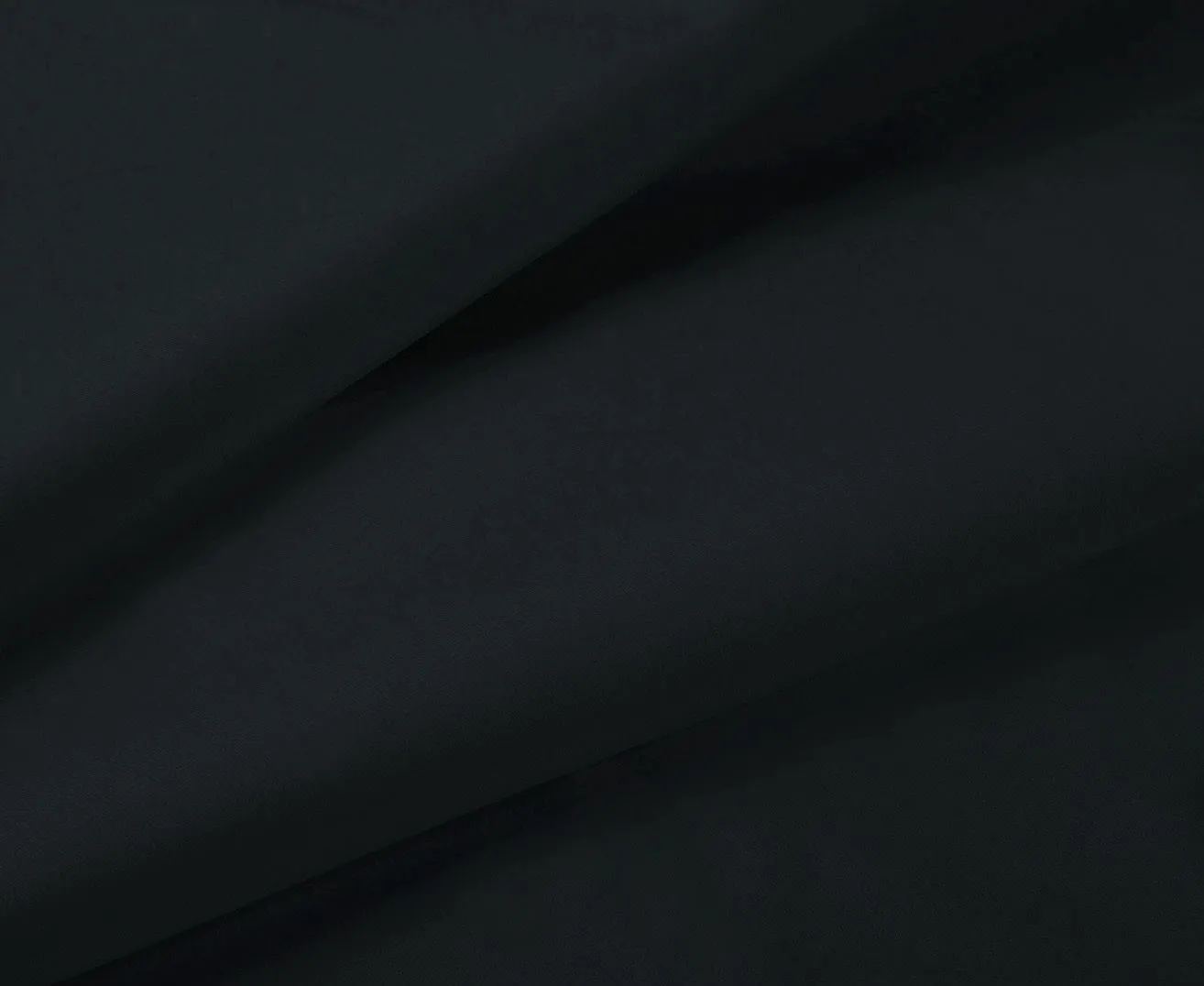 1000TC Ultra Soft Bed Sheet Set | Double Size | Black | Flat & Fitted