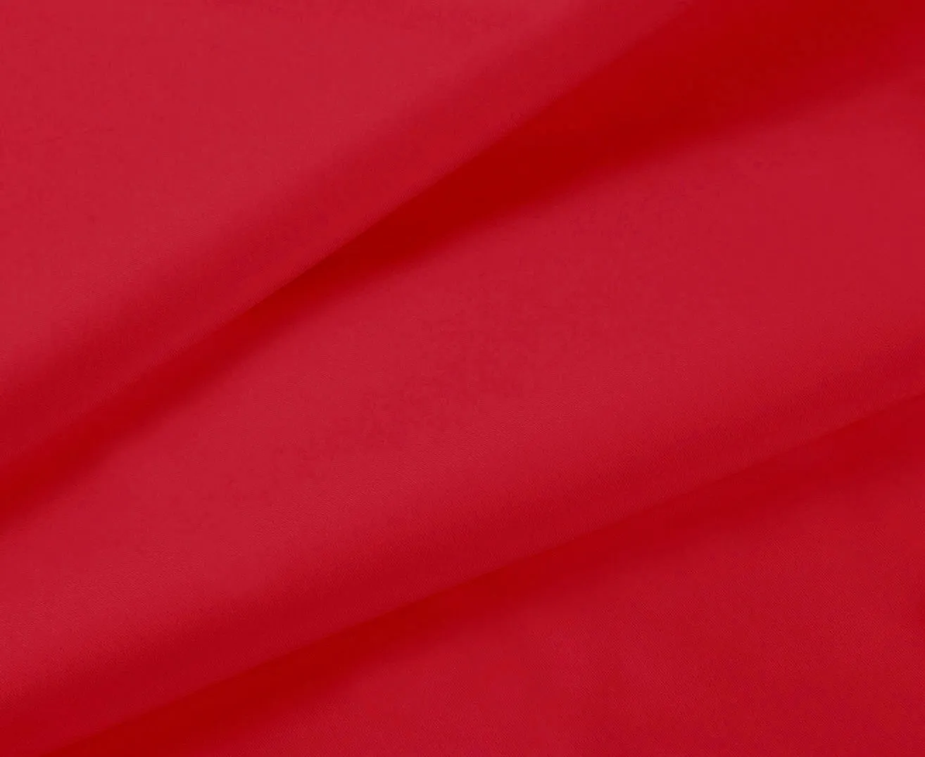 1000TC Ultra Soft Bed Sheet Set | King Single Size | Red | Flat & Fitted