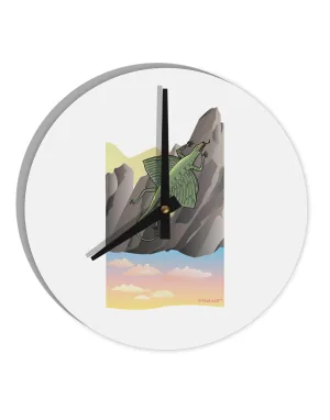 Archaopteryx - Without Name 10 InchRound Wall Clock  by TooLoud