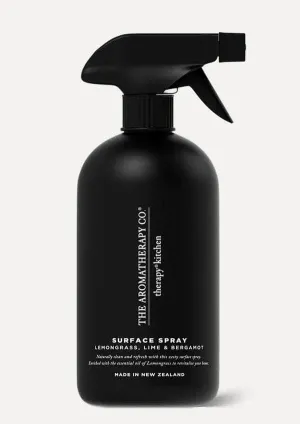 Aromatherapy Kitchen Surface Spray 500ml Lemongrass, Lime & Bergamot