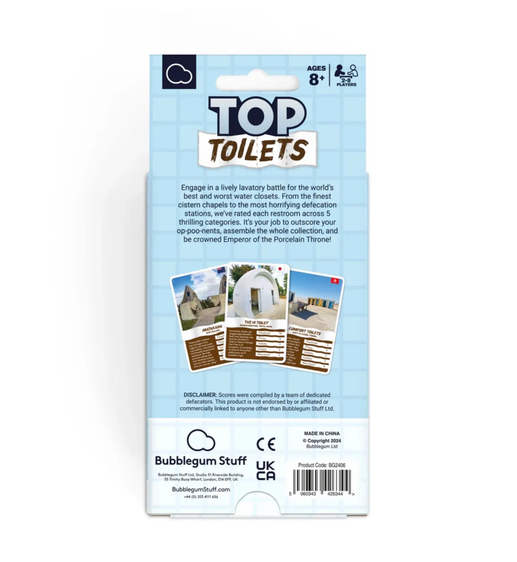 Bubblegum Stuff Top Toilets