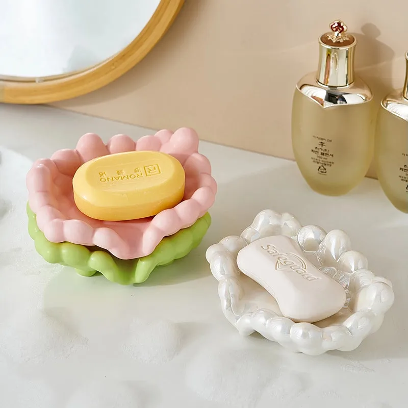 Ceramic Cloud Drain Soap Dish