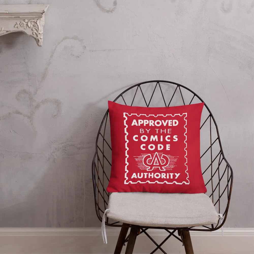 Comic Code Decorative Throw Pillow