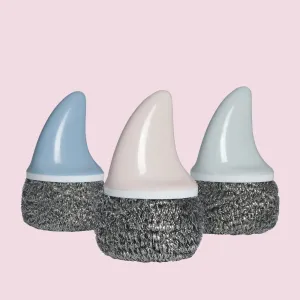 Cute Shark-Fin Pan Scrubber (with 1 scrub refill) by Multitasky