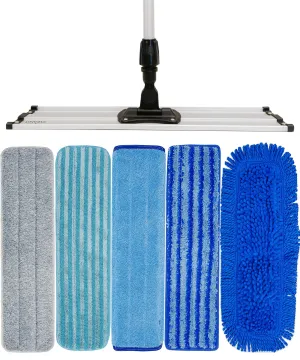 Don Aslett 24" Professional Strength XL Microfiber Mop Bundle