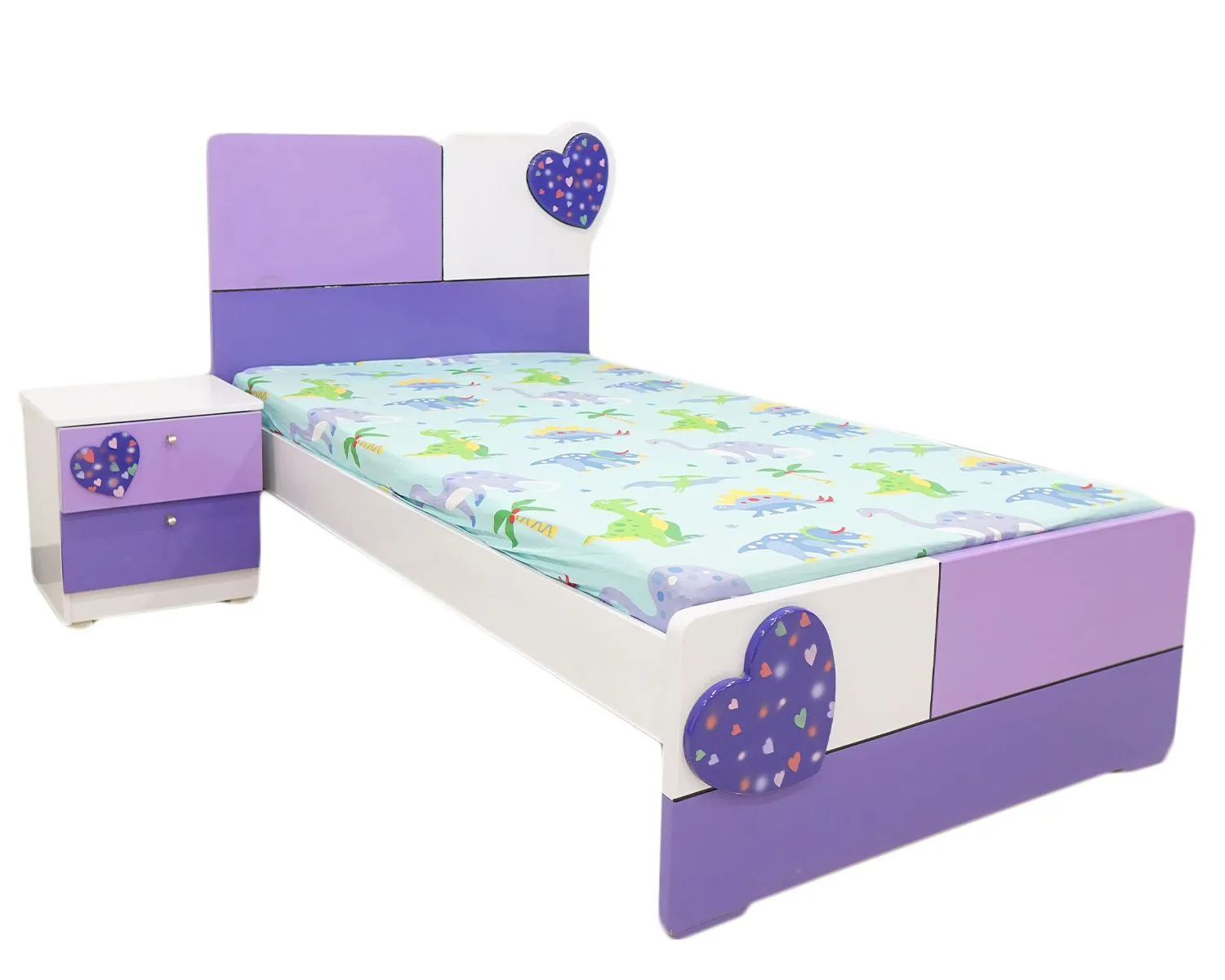 Heart Kids Bed Set (Available on Easy Installments)