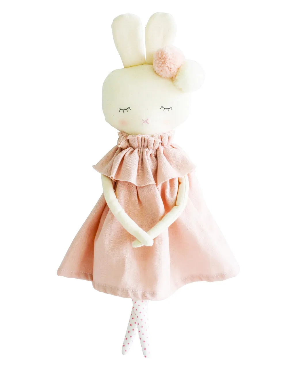 Isabelle Bunny - Pink Linen 40cm