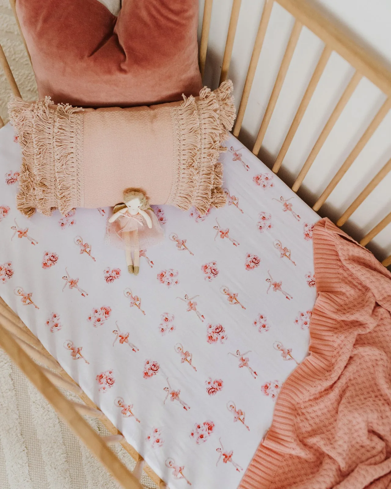 Jersey Nursery Linen - Ballerina