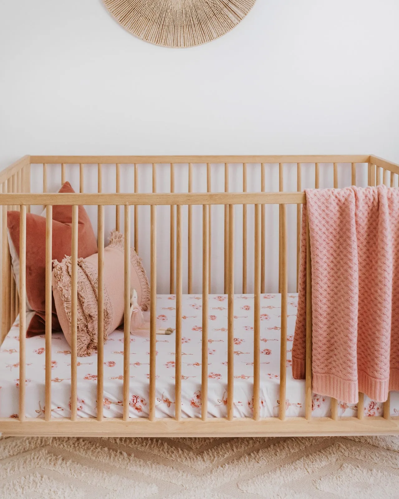 Jersey Nursery Linen - Ballerina