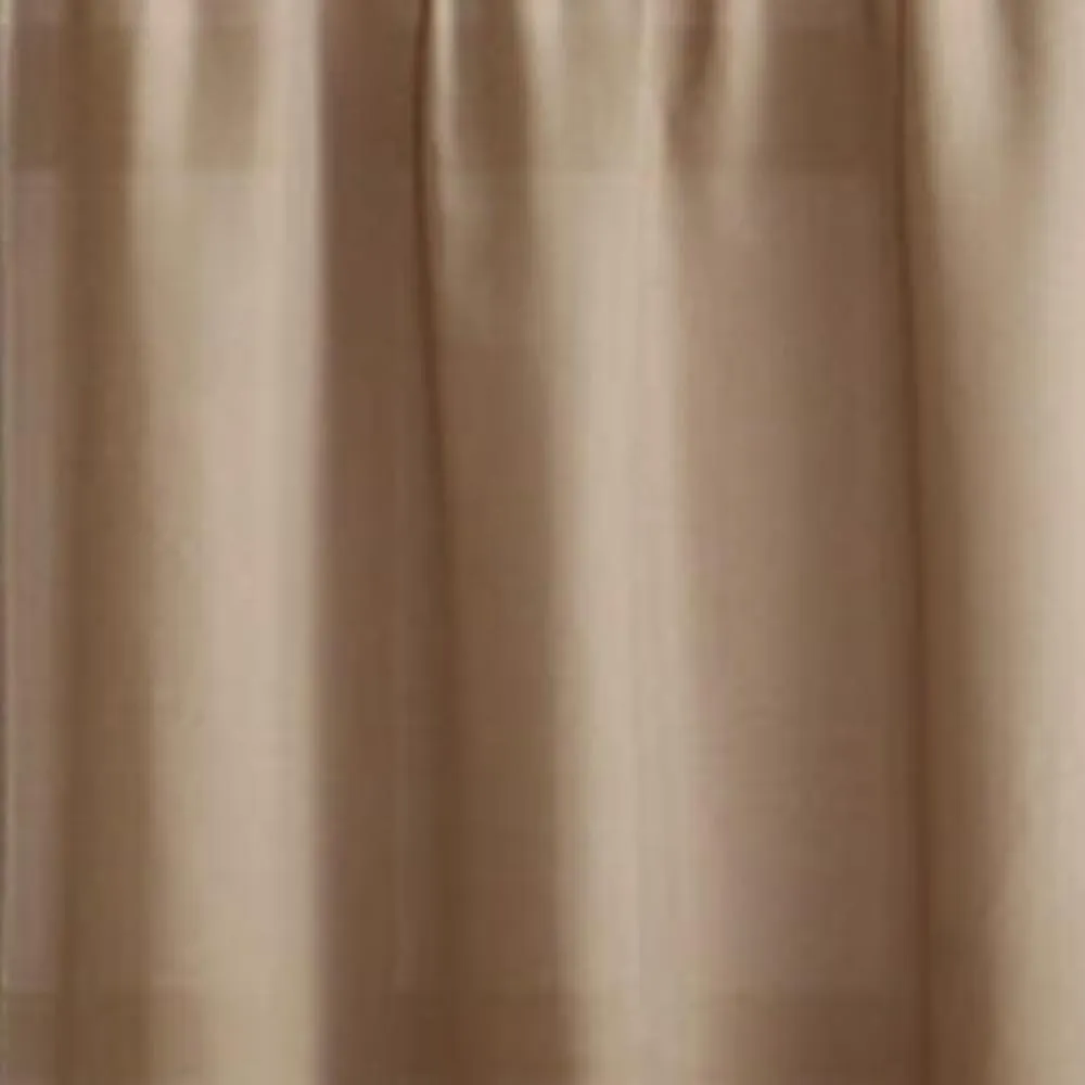Martine Microfiber 3-Piece Kitchen Curtain Valance and Tiers Set