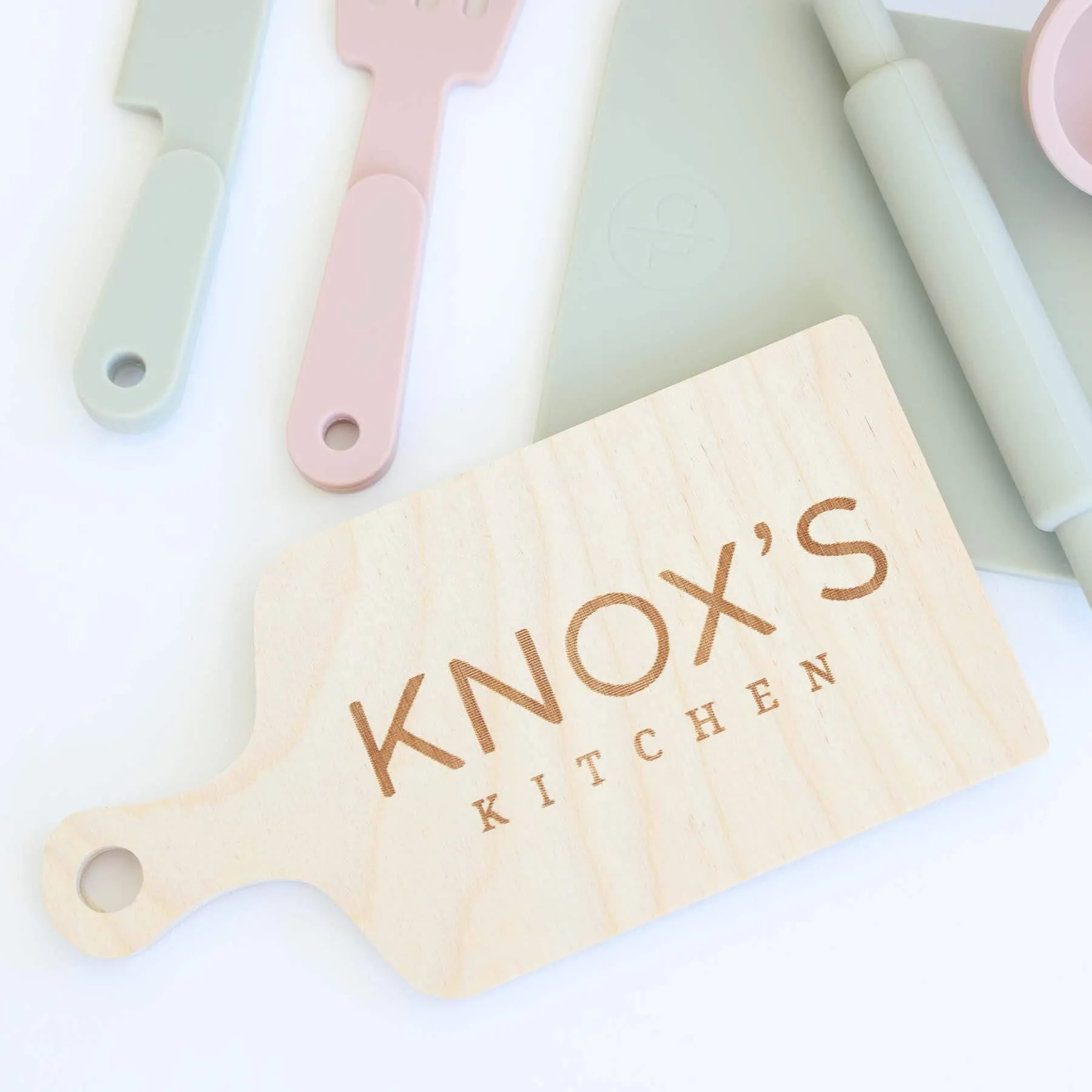 Silicone Play Kitchen Set | Garden